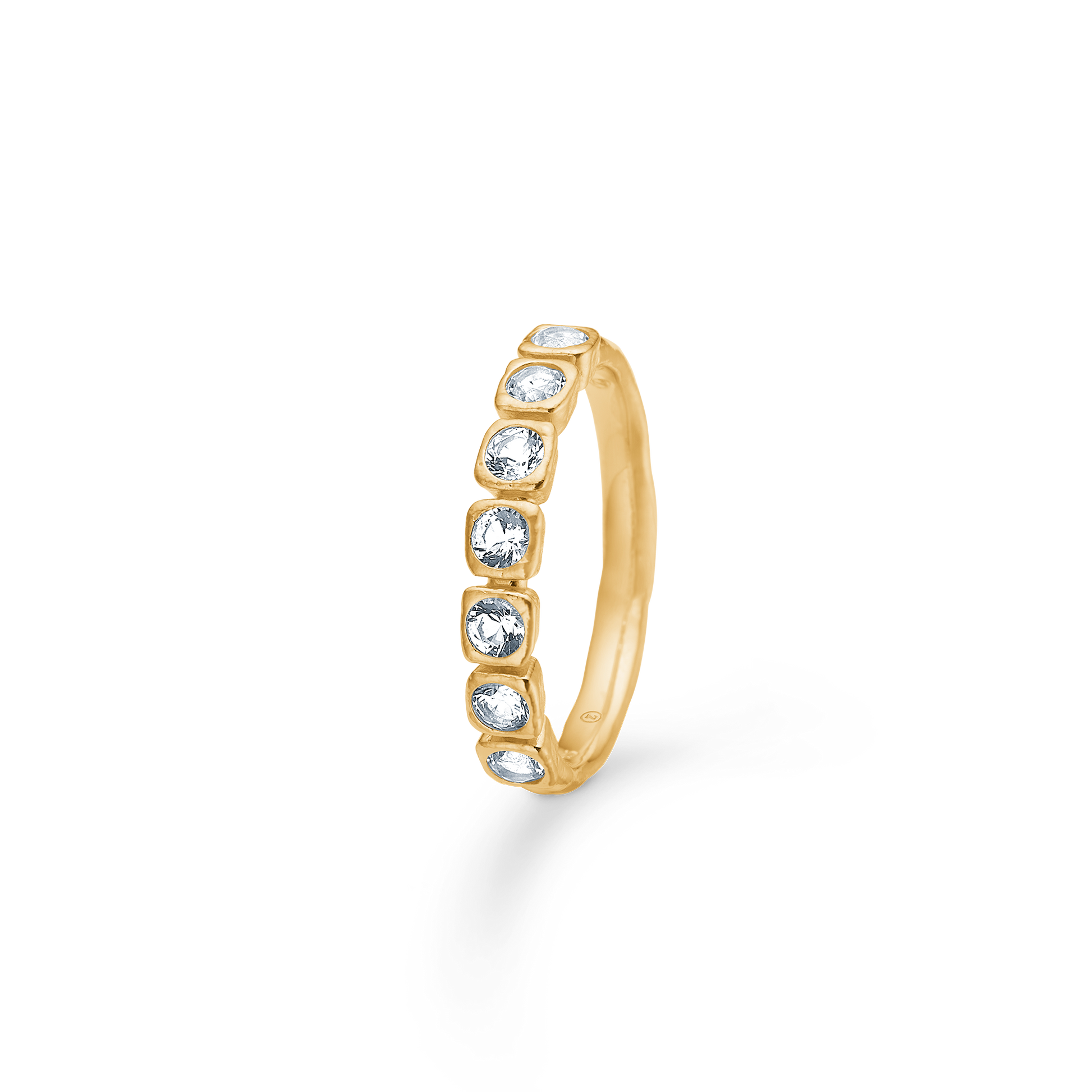 Sølv forg. ring "Elera" m. zirk.