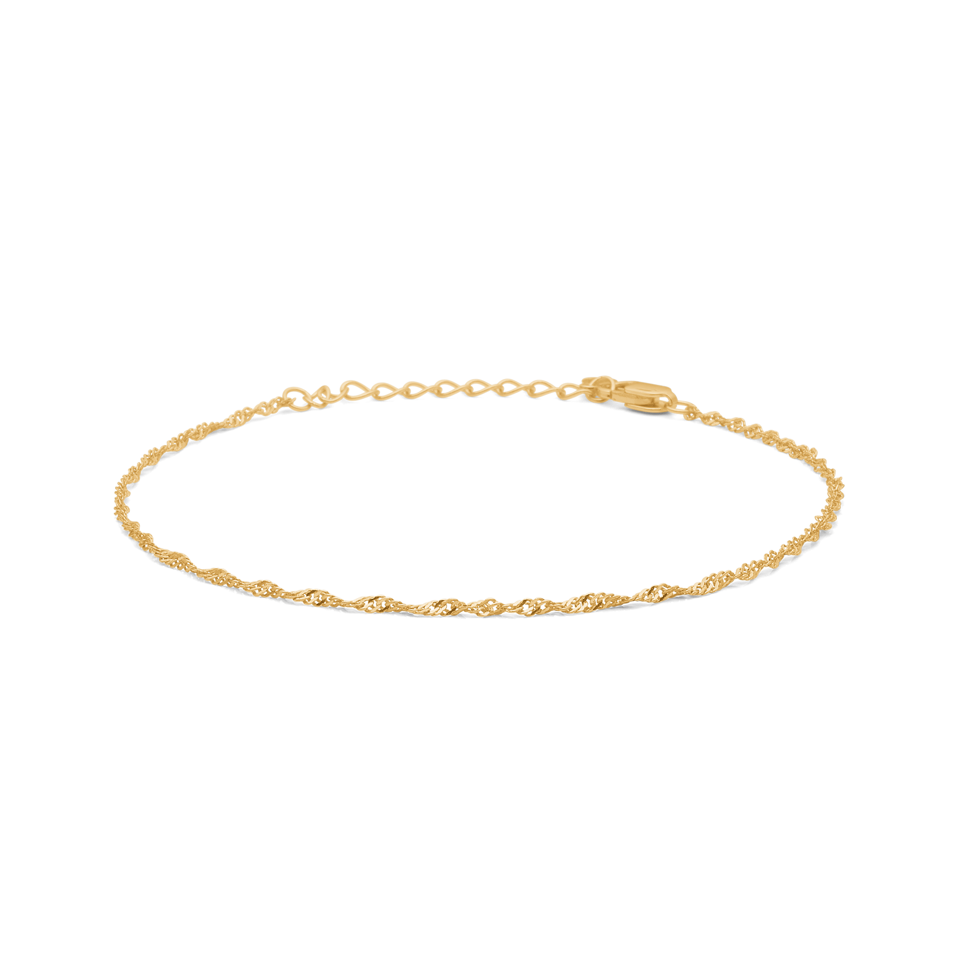 Sølv forgyldt armbånd "Flow"