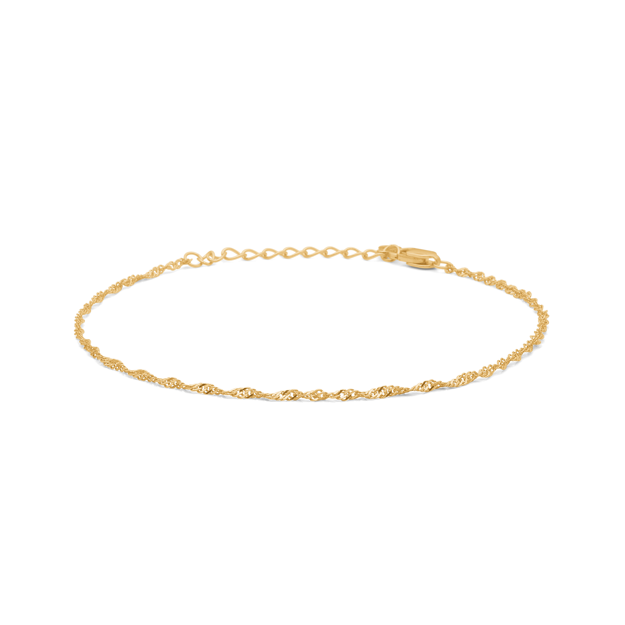 Sølv forgyldt armbånd "Flow"