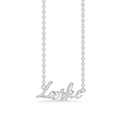 Sølv halskæde "Lærke"