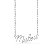 Sølv halskæde "Malou"