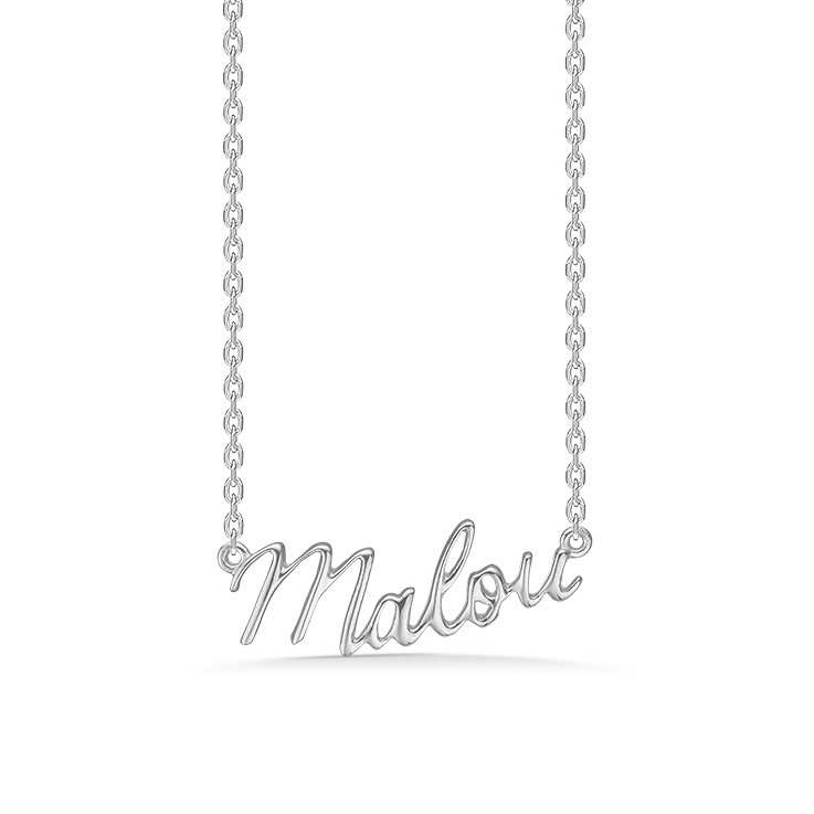 Sølv halskæde "Malou"