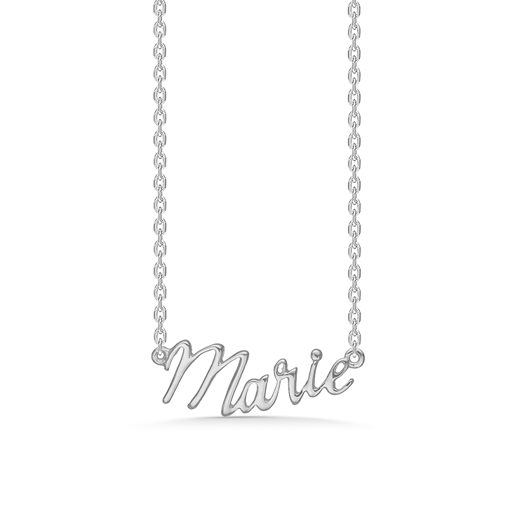 Sølv halskæde "Marie"