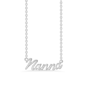 Sølv halskæde "Nanna"