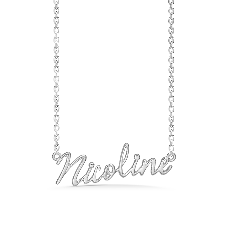 Sølv halskæde "Nicoline"