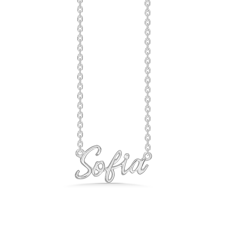 Sølv halskæde "Sofia"