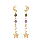 Sølv forg. ørestik "Starlight"
