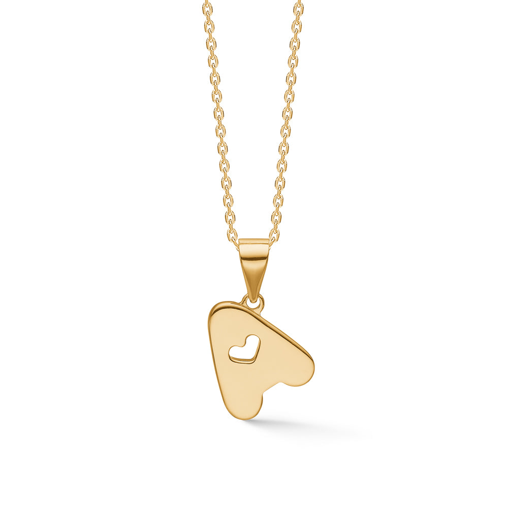 Letters A Necklace