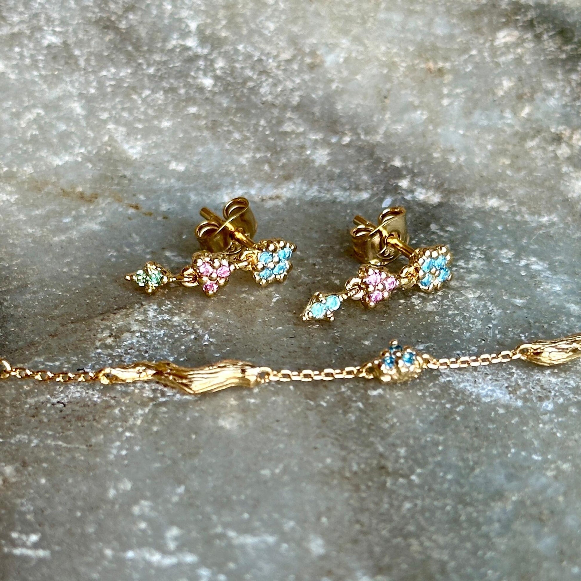 Cluster Earrings